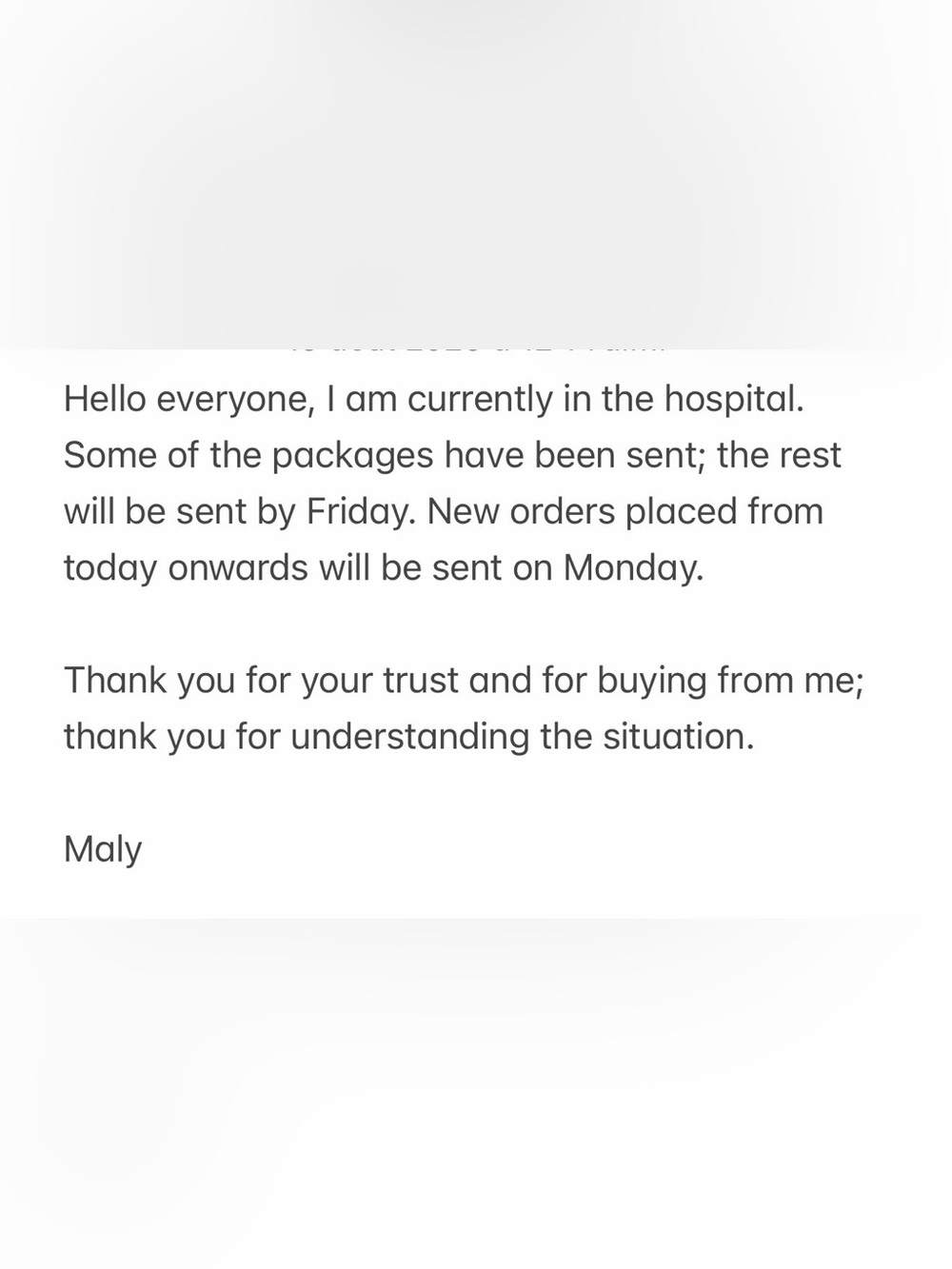 we're offering a surprise bag worth 25-30$ for 10$. With half-price delivery